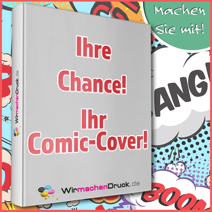 Comic-Cover-Wettbewerb von WIRmachenDRUCK 2015