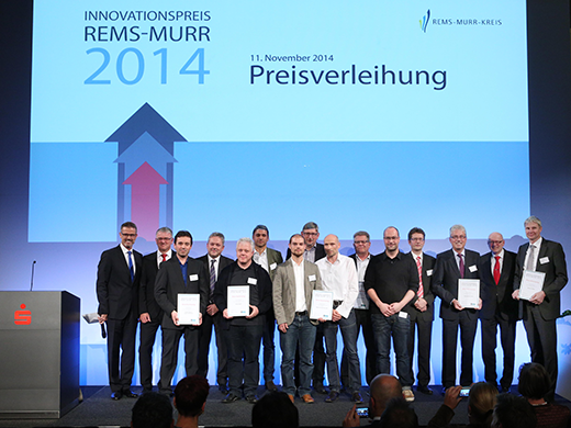 Die Gewinner des Innovationspreises Rems-Murr 2014