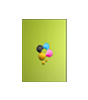 Postkarte DIN A7 4/4 farbig + Sonderfarbe Silber