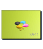 Eintrittskarte DIN A7 1 x nummeriert 4/4 farbig + Sonderfarbe Gold