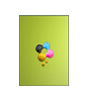 Postkarte DIN A5 4/4 farbig + Sonderfarbe Silber