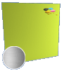 Postkarten Quadrat 10,5 cm x 10,5 cm mit Hei�folienpr�gung Silber