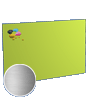 Postkarten DIN A5 Quer (21,0 cm x 14,8 cm) mit Hei�folienpr�gung Silber