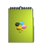 mehrseitige Kalender, 4/0 farbig, 14 Blatt, DIN A5