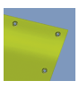 Hochwertige PVC-Plane, 4/0-farbig bedruckt, �sen im Abstand von 50 cm rundum