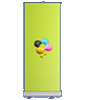 Roll-Up 85cm x 200cm Premium Bannerdisplay inkl. Druck und Versand