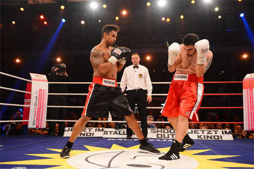 Promiboxen 2013 Daniel Aminati gegen Mehrzad Marashi