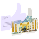 postkarten-stanzform-facebook-partielle-glitzerlackveredelung-guenstig-drucken - Warengruppen Icon