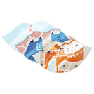 postkarten-stanzform-kuss-glanzfolienkaschierung-guenstig-drucken - Warengruppen Icon