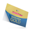 Aufkleber Goldfolie - Warengruppen Icon