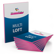 Multiloft-Karten mit Farbkern - Icon Warengruppe