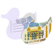 postkarten-stanzform-ente-partielle-glitzerlackveredelung-guenstig-drucken - Warengruppen Icon