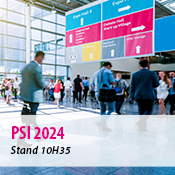 Treffen Sie uns am Stand 10H35 auf der PSI Treffen Sie uns am Stand 10H35 auf der PSI