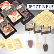 Confiserie-Schokolade bedruckt mit Wunschdesign 