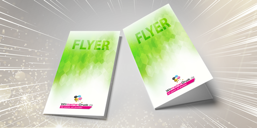 Flyer als Giveaway
