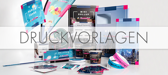 Druckvorlagen für Printprodukten
