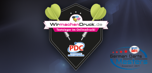 WIRmachenDRUCK sponsort German Darts Masters