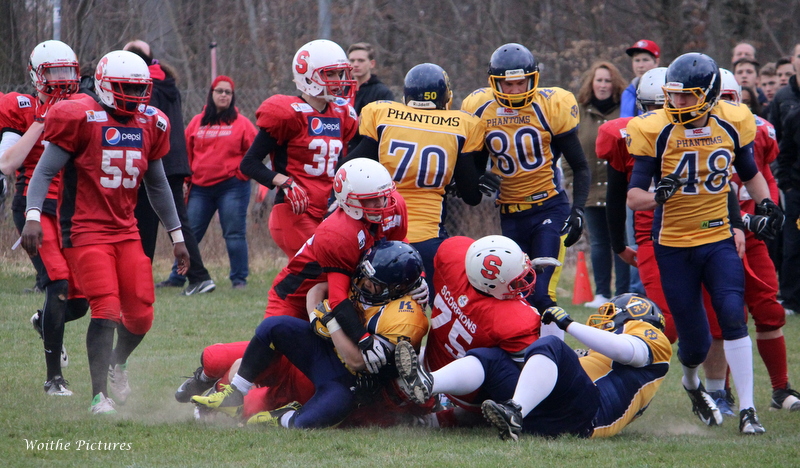 Football: Stuttgart Scorpions gegen Wiesbaden Phantoms