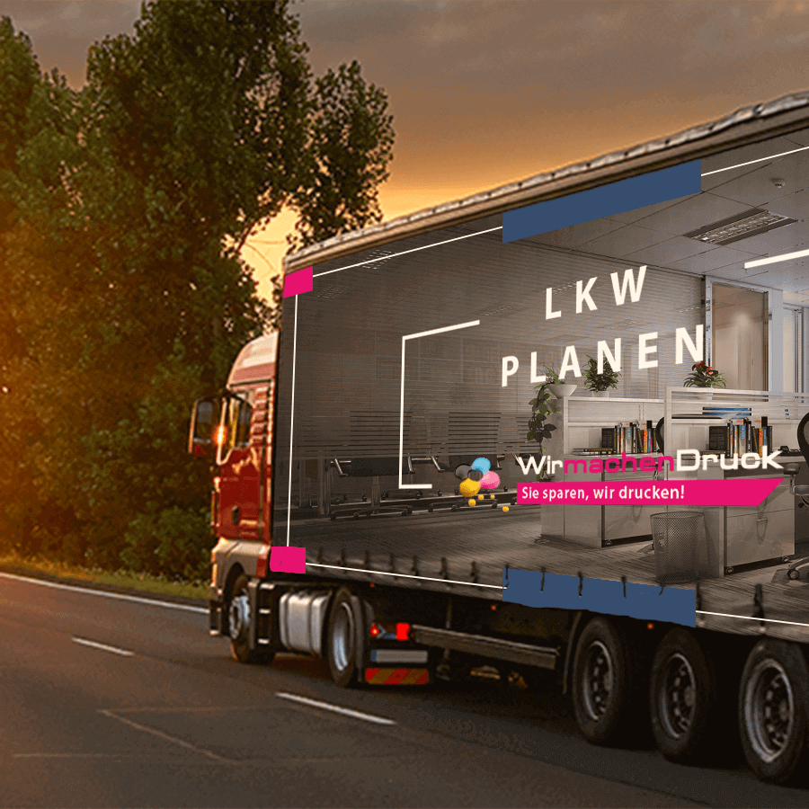 LKW-Planen günstig online bedrucken | WIRmachenDRUCK.de