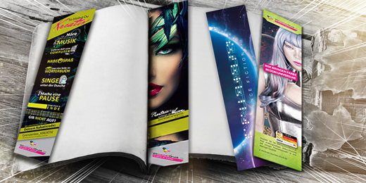 Lesezeichen als Giveaways