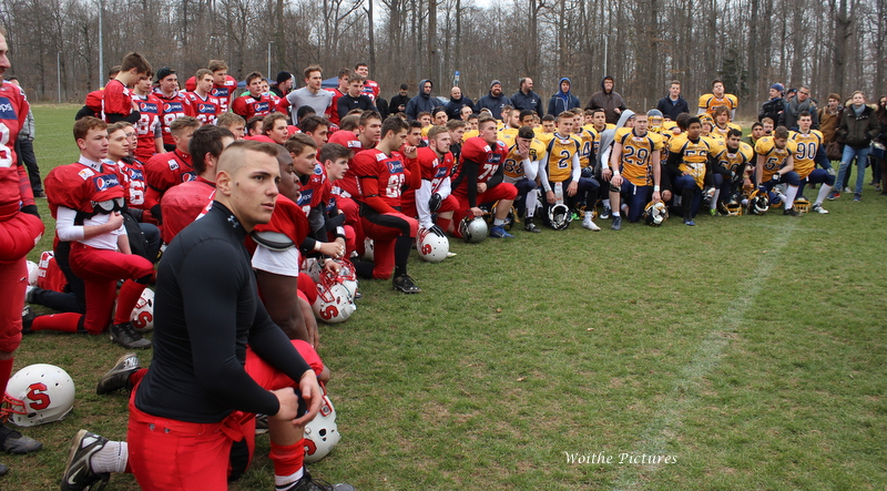 Gruppenbild Stuttgart Scorpions Wiesbaden Phantoms