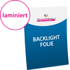 Backlightfolie DIN A1 - Icon Warengruppe