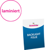 Backlightfolie DIN A4 - Warengruppen Icon