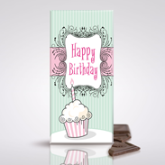 Schokoladen-Mailing Happy Birthday