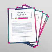 Briefpapier Günstig Online Drucken Lassen Wirmachendruckde