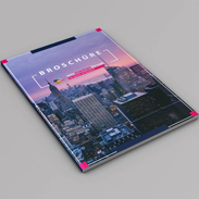 Broschüre Klebebindung Titelseite