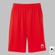 Shorts in Rot von Uhlsport