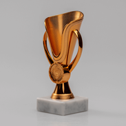 Pokal Sattel Bronze