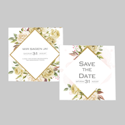 Individuelle Save-the-Date-Karten