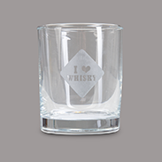Whiskyglas mit Gravur
