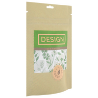 Aluminiumpapier-Standbodenbeutel 11 x 19 x 7 cm mit neutralem Boden, 4-farbig bedruckt