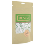 Aluminiumpapier-Standbodenbeutel 9 x 16 x 6 cm mit neutralem Boden, 4-farbig bedruckt