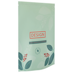 Aluminium-Standbodenbeutel 11 x 19 x 7 cm mit neutralem Boden, 4-farbig bedruckt