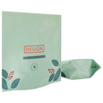 Aluminium-Standbodenbeutel 17 x 17 x 8 cm mit individuellem Boden, 4-farbig bedruckt