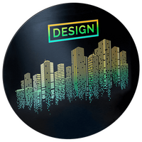 aluminiumverbundplatte-schwarz-gebuerstet-rund-kreisrund-konturgefraest-einseitig-40farbig-bedruckt