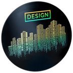 aluminiumverbundplatte-schwarz-gebuerstet-rund-kreisrund-konturgefraest-einseitig-40farbig-bedruckt