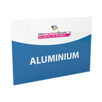Aluminiumverbundplatte weiß 40 x 30cm 4/0-farbig bedruckt