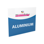 Aluminiumverbundplatte weiß 50 x 50cm 4/4-farbig bedruckt