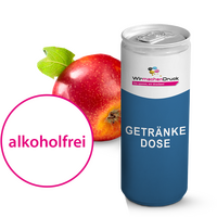 Drink, farbig bedruckt, Apfel