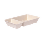 Bagasse-Snackschale 20,5 x 11,8 x 3,4 cm