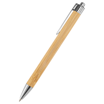 Bambus-Kugelschreiber Elegant, ohne Werbeanbringung