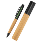 Bambus-Kugelschreiber Schwarz
