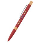 Bambus-Softtouch-Kugelschreiber Chroma