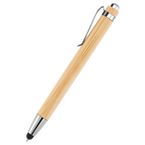 Bambus-Touchpen-Kugelschreiber, ohne Werbeanbringung