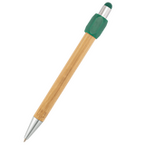 Bambus-Touchpen-Kugelschreiber Spinner, ohne Werbeanbringung