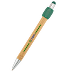 Bambus-Touchpen-Kugelschreiber Spinner